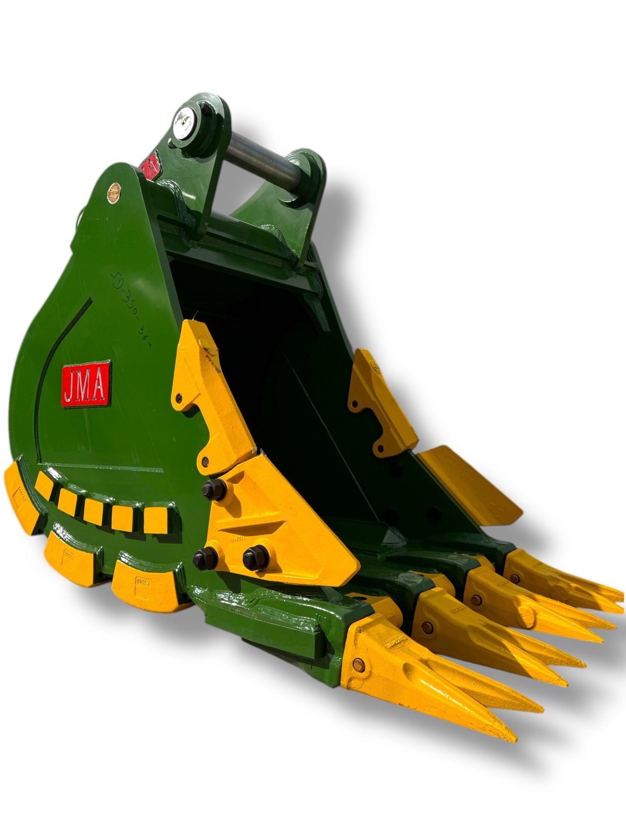 36″ Severe Duty Bucket for 33 – 55 Tons Excavators. 100mm | 90mm Pins