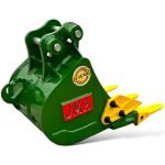 12″ Trenching Bucket for 0.5 – 1.5 Tons Mini Excavators. 25mm Pins