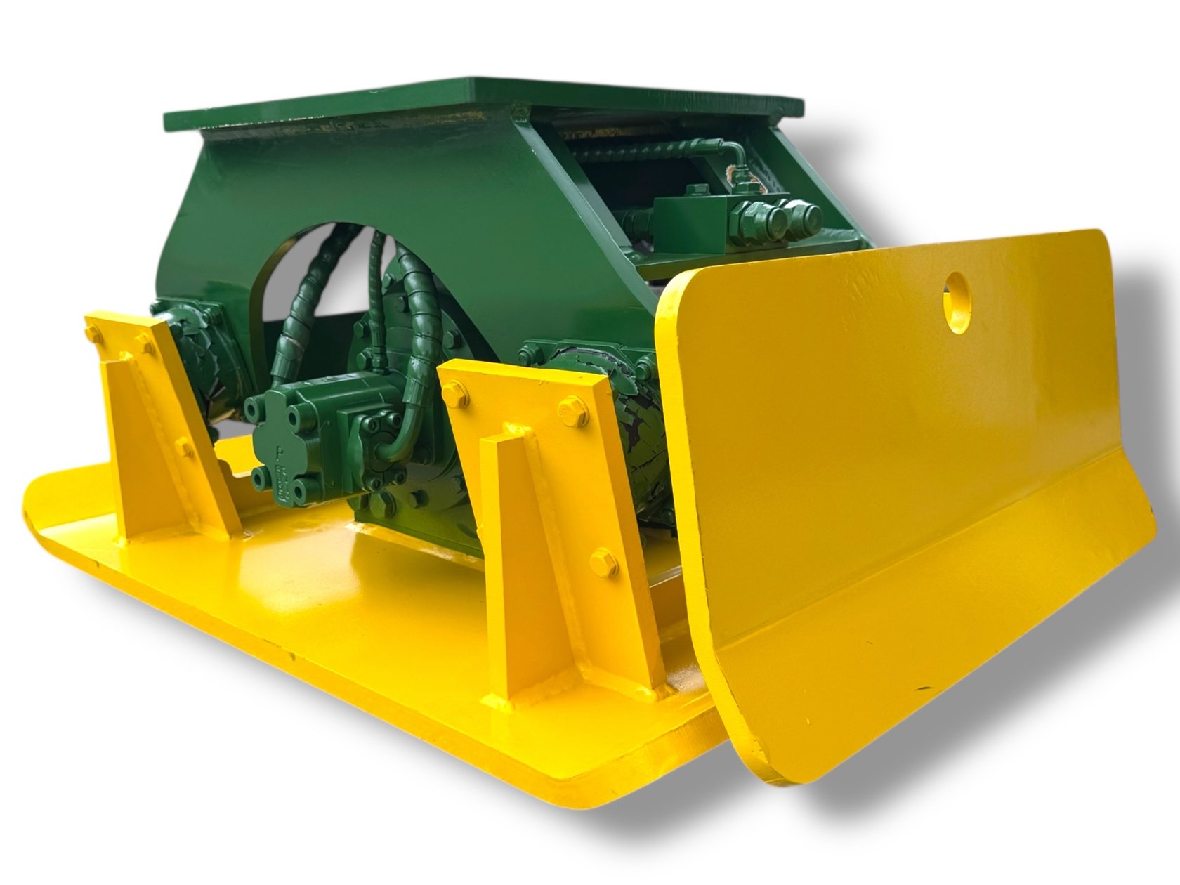 Plate Compactor for 11 – 15 Tons Excavator. 65mm Pins