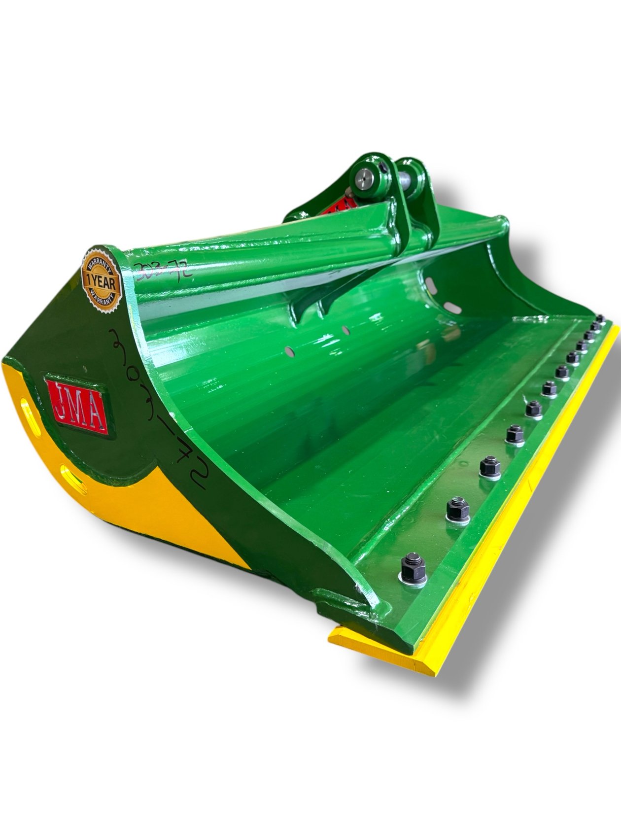 72″ Ditching Bucket for 3 – 4.5 Tons Mini Excavators. 40mm Pins
