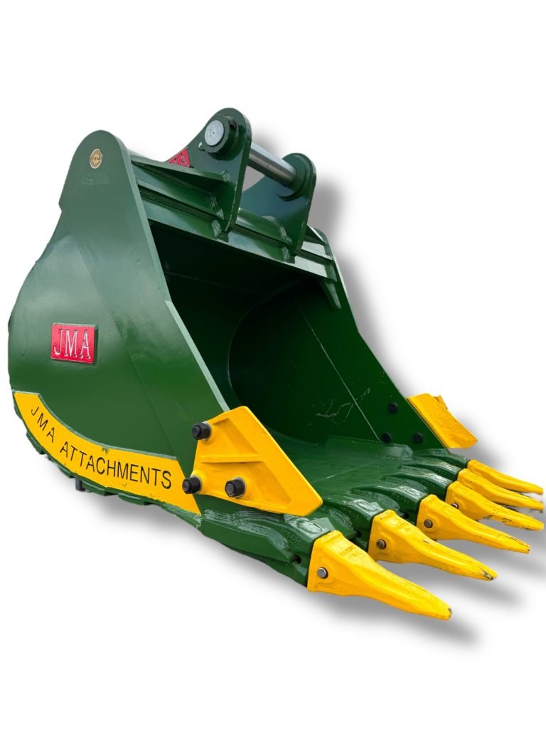 60″ Heavy Duty Digging Bucket for 29 – 48 Tons Excavators. 100mm Pins
