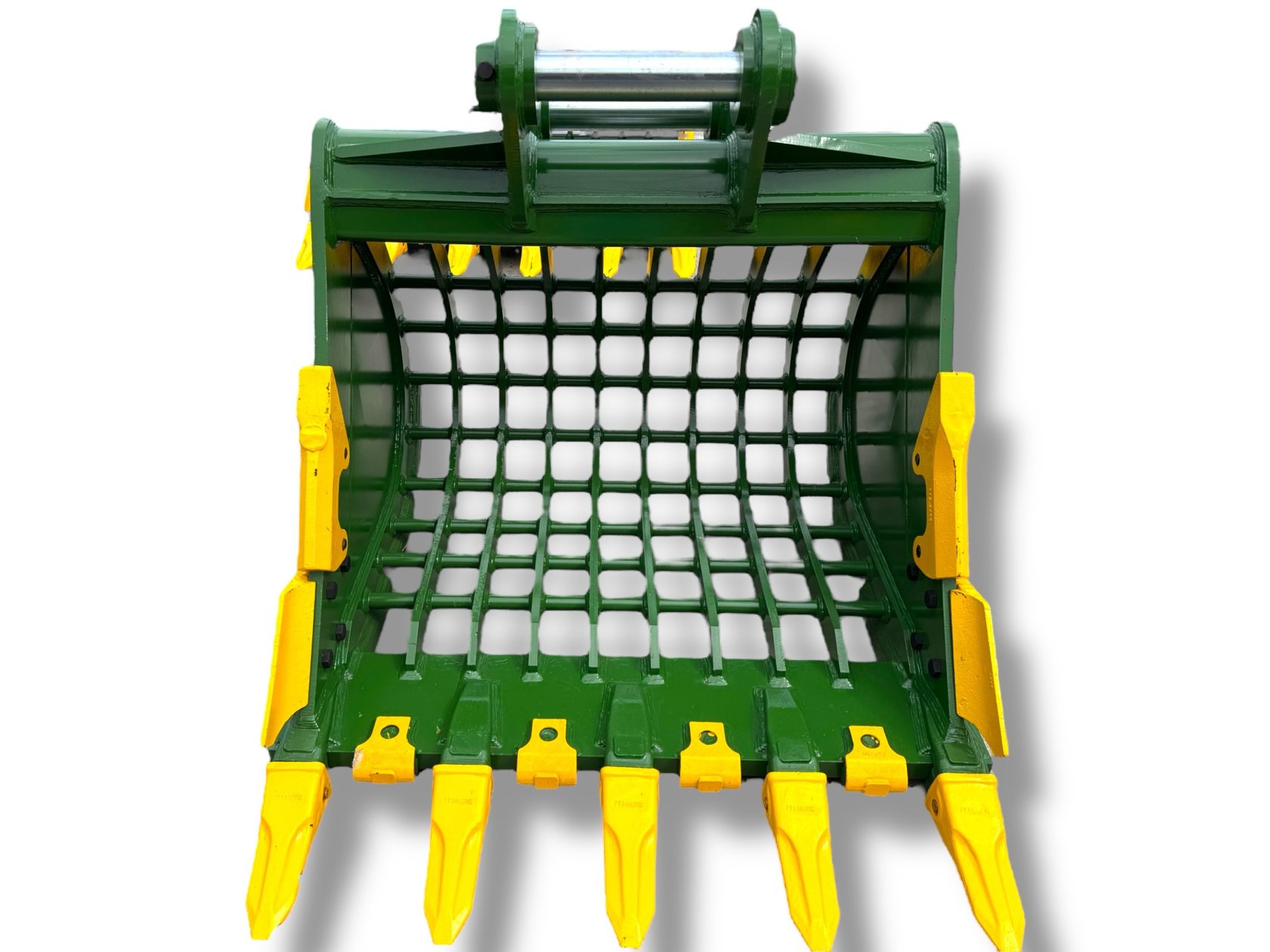 54″ Severe Duty Skeleton Bucket with Teeth for 23 – 36 Tons Excavators. 90mm Pins