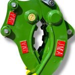 24” Mechanical Grapple For 7 – 10 Tons Excavators. 50mm Pins