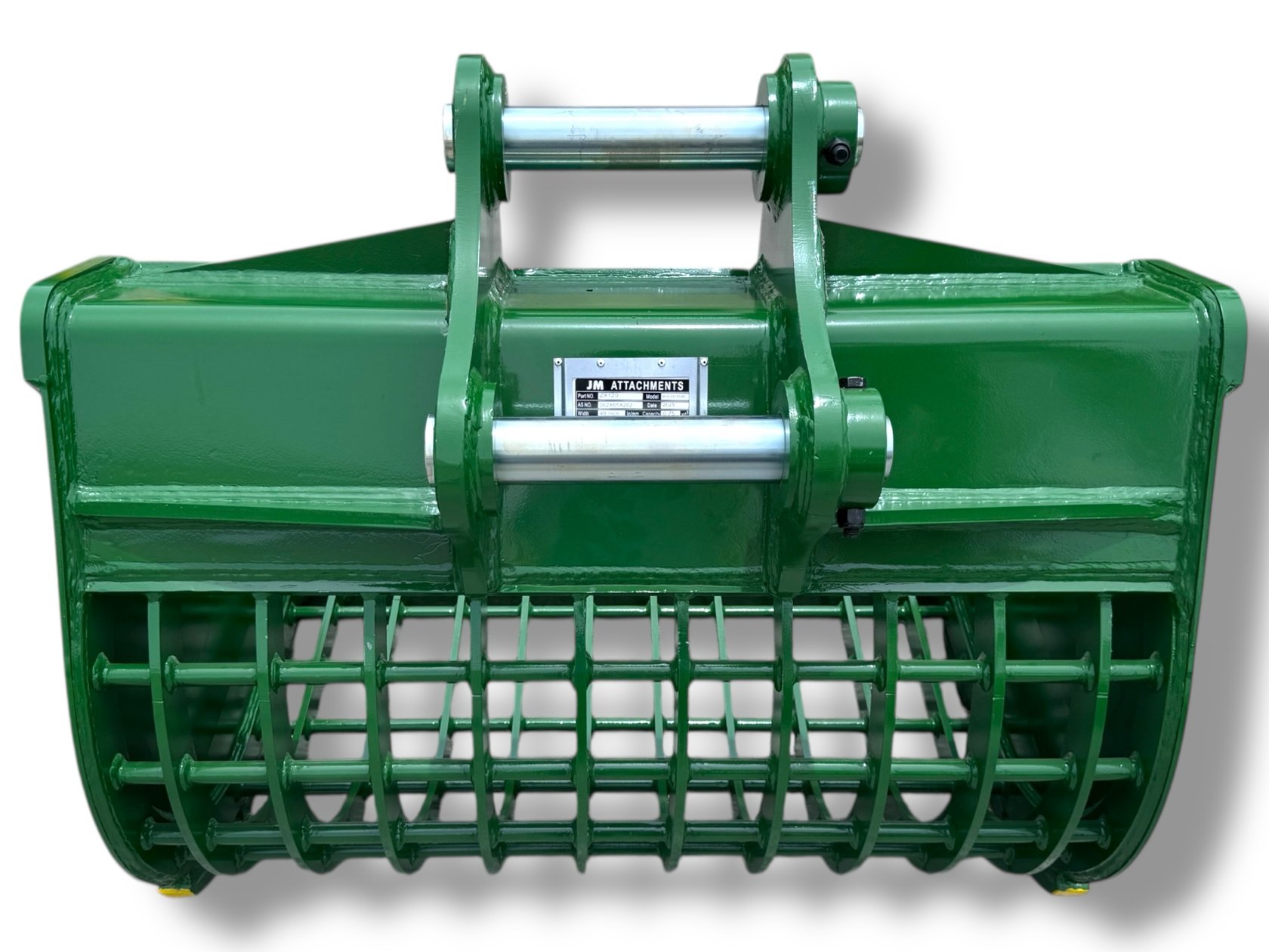 48″ Severe Duty Skeleton Bucket with Teeth for 10 – 15 Tons Excavators. 65mm Pins