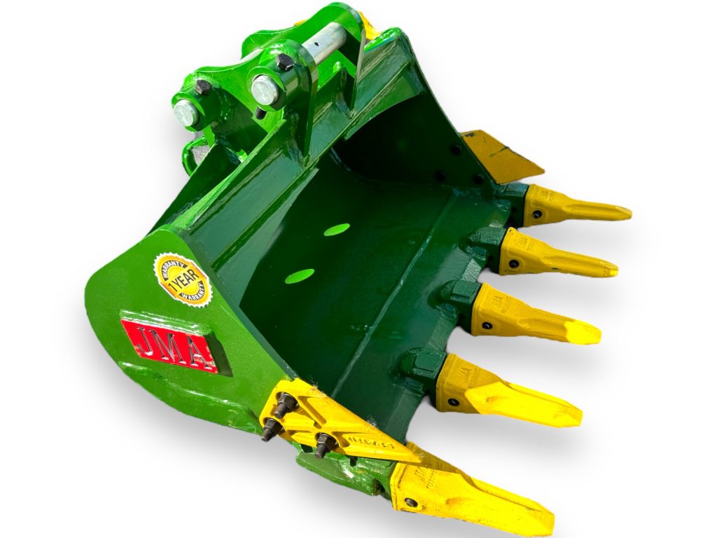 24″ Digging Bucket for 1 – 2 Tons Mini Excavators. 30mm Pins