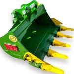 24″ Digging Bucket for 1 – 2 Tons Mini Excavators. 30mm Pins