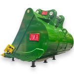 54″ Heavy Duty Digging Bucket for 23 – 36 Tons Excavators. 90mm Pins