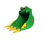 18″ Digging Bucket for 2.6 – 3.7 Tons Mini Excavators. 40mm Pins