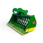Bobcat E26 36″ Mini Excavator Skeleton Bucket, Bolt-On Cutting Edge