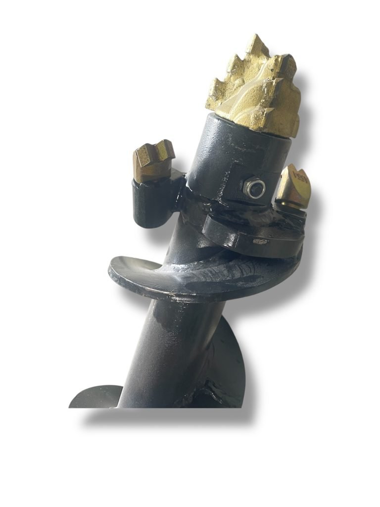 6″ Heavy Duty Rock Auger Bit with 3″ Round