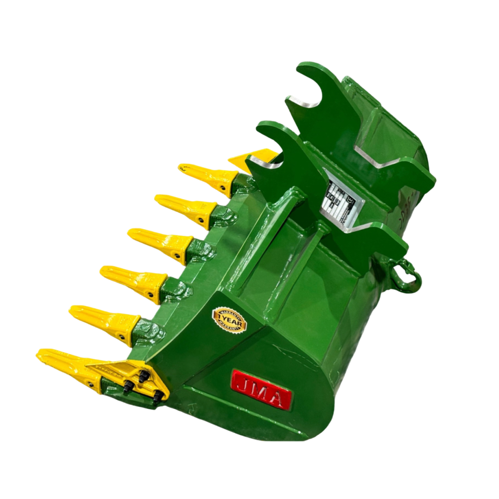 30″ Digging Bucket John Deere Wedge Lock Coupler Style for 2.6 – 3.7 Tons