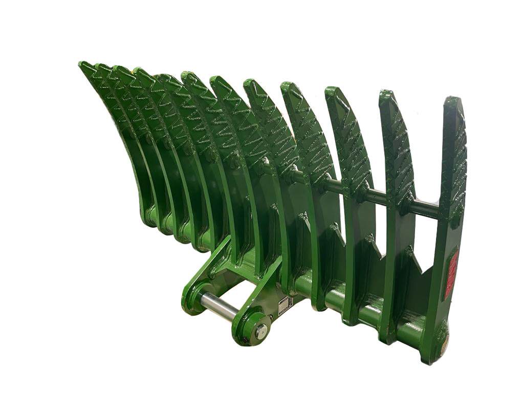 70″ Brush Rake for 10 – 15 Tons Excavators. 65mm Pins
