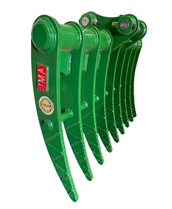 40″ Brush Rake for 3 – 4.5 tons Mini Excavators. 38mm Pins