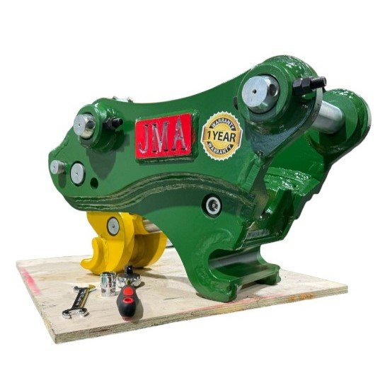 Manual Quick Coupler for 2 – 3 Tons Mini Excavators. 35mm Pins