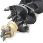 9″ Heavy Duty Rock Auger Bit with 2″ Hex