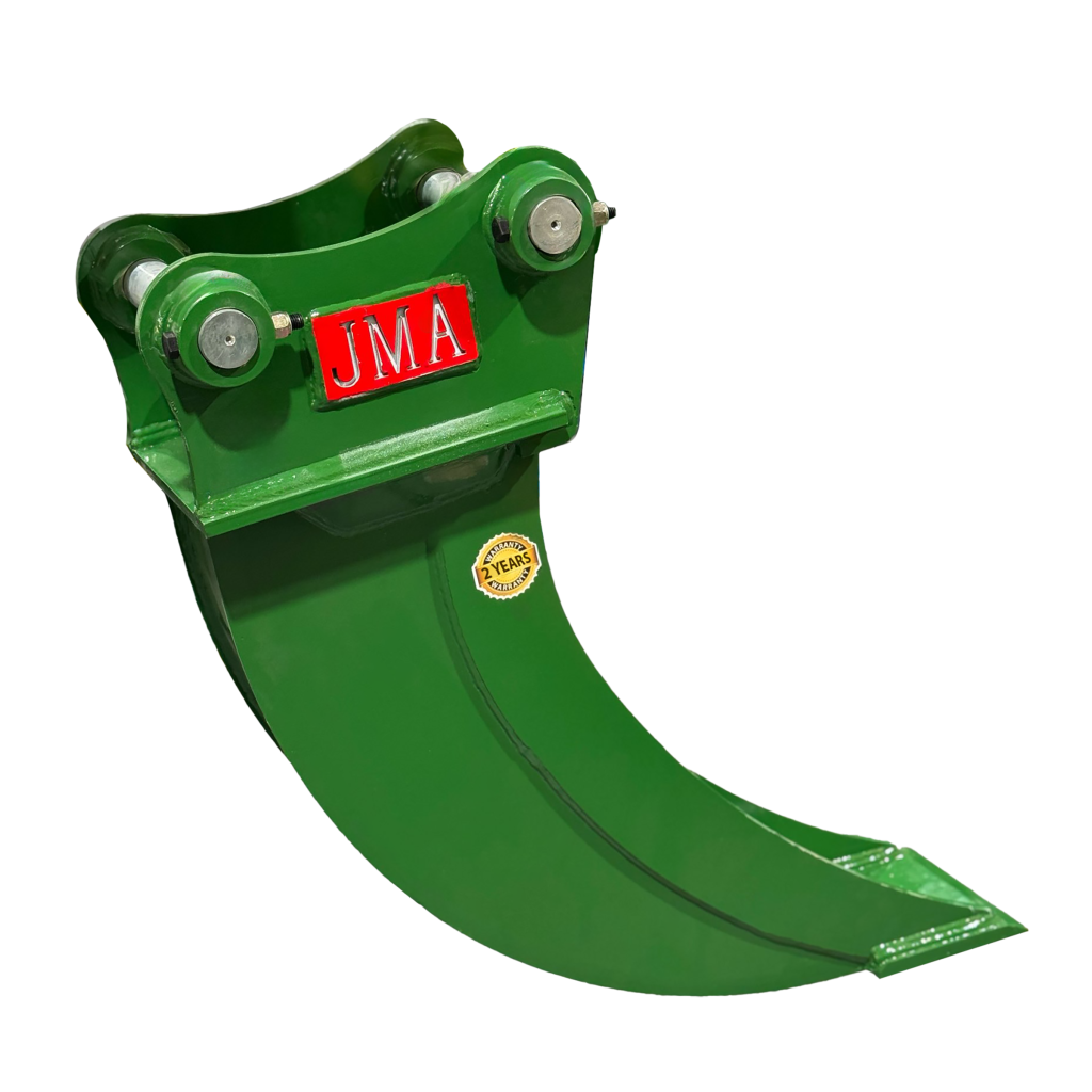 8″ Banana Bucket Weld-On Edge for 7 – 10 Tons Excavators. 50mm Pins