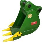 12″ Trenching Bucket for 4 – 5 Tons Mini Excavators. 40mm Pins