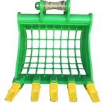 24″ Skeleton Bucket with Teeth for 4 – 5 Tons Mini Excavators. 40mm Pins