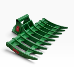 Wain Roy 3-ton (1.25″ pin) style 40″ Mini Excavator Brush Rake