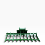48″ Brush Rake for 3 – 9 Tons Excavators. X-Change Coupler Style