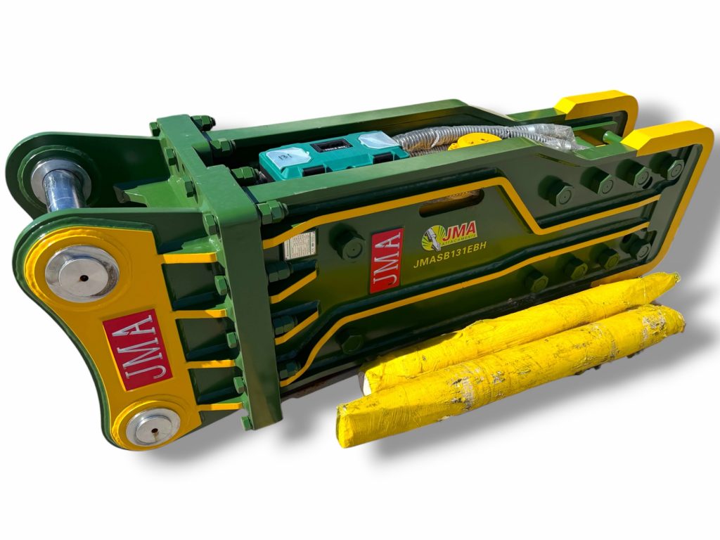13,558 Joules Hydraulic Hammer for 33 – 55 Tons Excavators.
