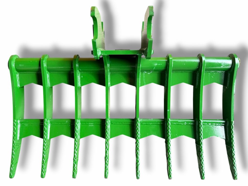 Kubota KX057 48″ Mini Excavator Brush & Root Rake