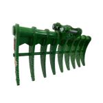 35″ Brush Rake for 1 – 2 tons Mini Excavators. 30mm Pins