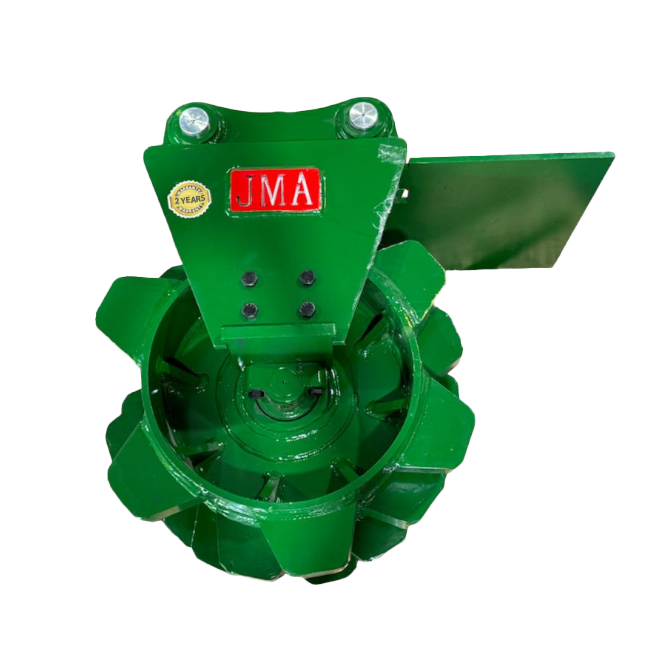 18″ Compaction Wheels for a 3 – 4.5 Tons Mini Excavator. 40mm Pins