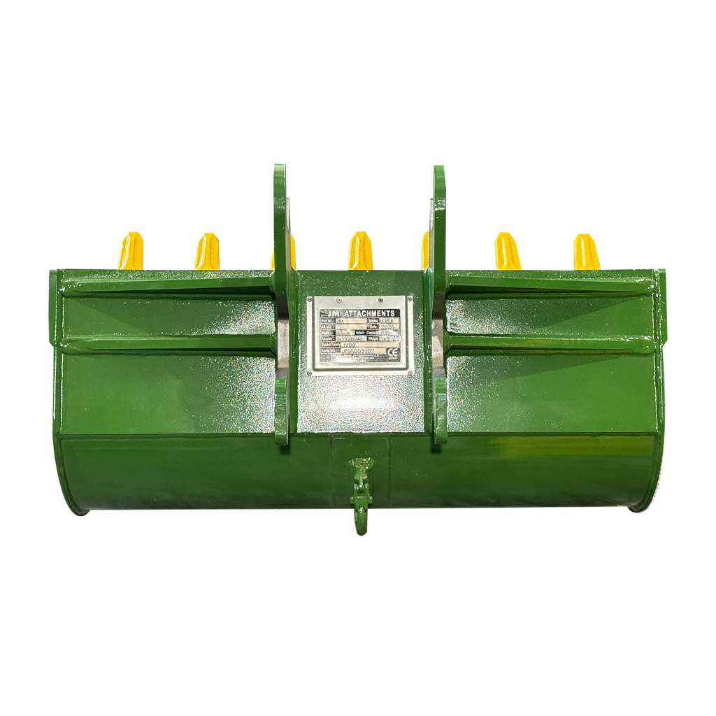 36″ Digging Bucket John Deere Wedge Lock Coupler Style for 2.6 – 3.7 Tons