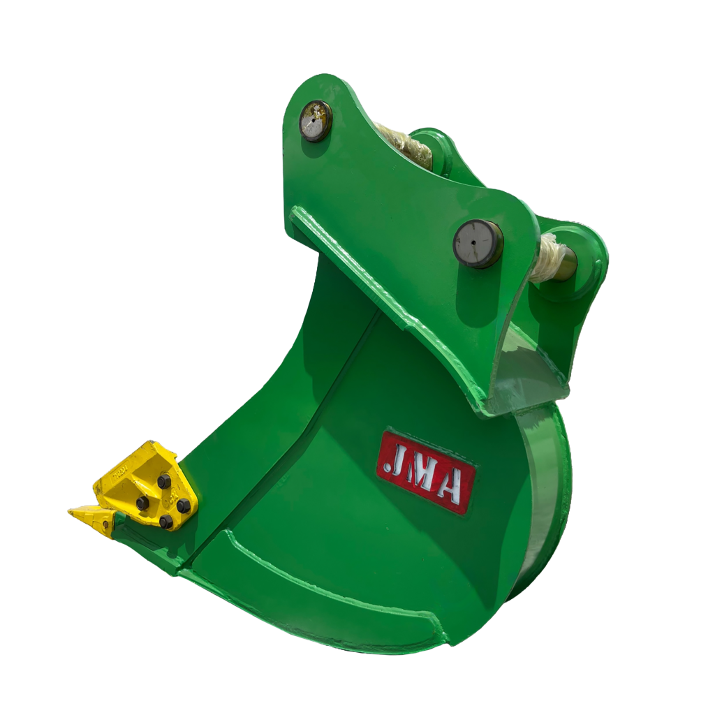12″ Heavy Duty Digging Bucket for 15 – 19 Tons Excavators. 70mm Pins