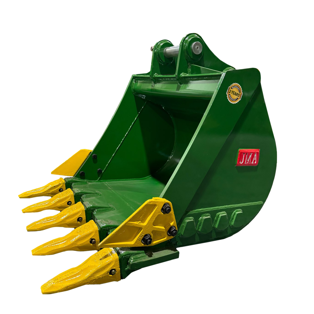 30″ Heavy Duty Digging Bucket for 4.5 – 6.5 Tons Mini Excavators. 45mm Pins