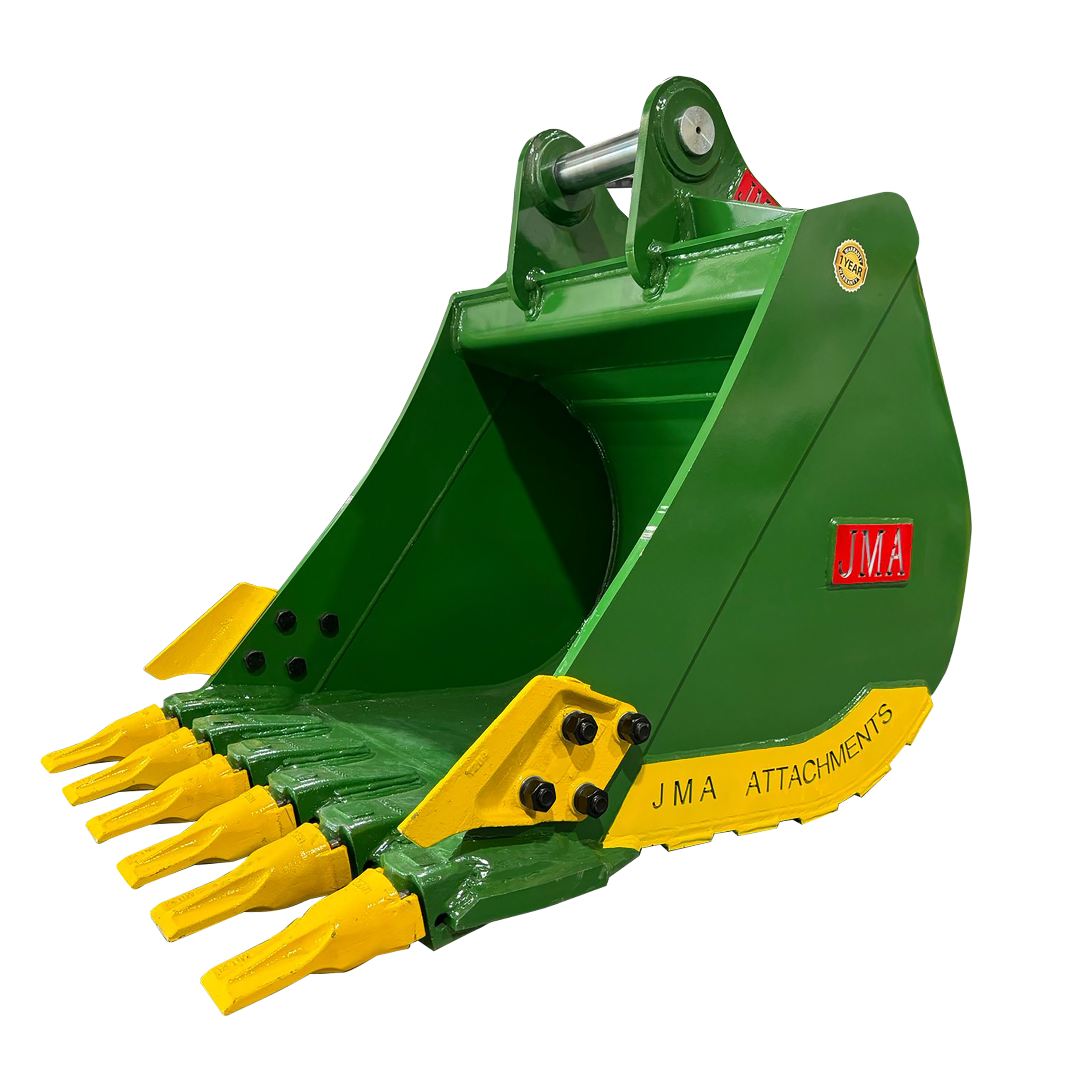36″ Heavy Duty Digging Bucket for  8 – 13 Tons Excavators. 60mm Pins