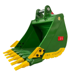 36″ Heavy Duty Digging Bucket for 10 – 15 Tons Excavators.  65mm Pins