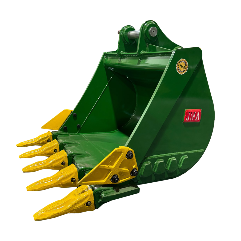 36″ Heavy Duty Digging Bucket for 4.5 – 6.5 Tons Mini Excavators. 45mm Pins