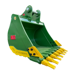 42″ Heavy Duty Digging Bucket for 10 – 15 Tons Excavators.  65mm Pins