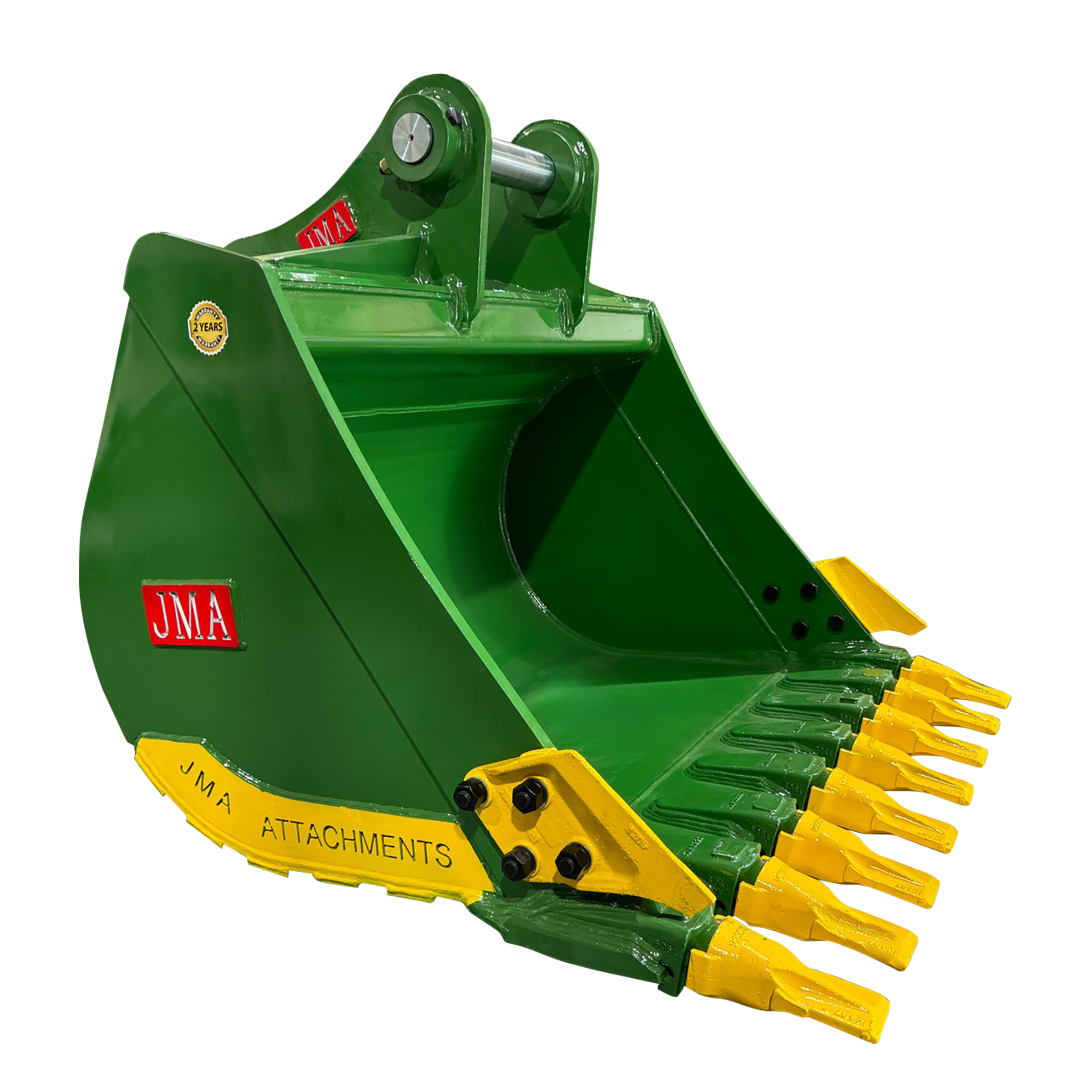 48″ Heavy Duty Digging Bucket for 10 – 15 Tons Excavators. 65mm Pins