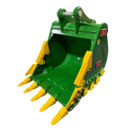 48″ Severe Duty Bucket for 10 – 15 Tons Excavators. 65mm Pins