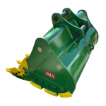 66″ Severe Duty Bucket for 16 – 25 Tons Excavators. 80mm Pins