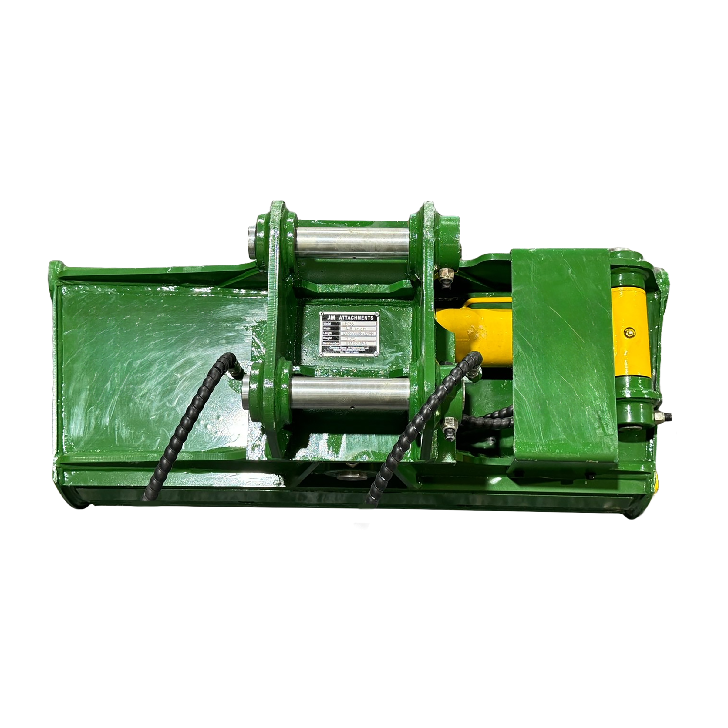 48″ Tilt Bucket for 8 – 13 Tons Excavators. 50mm Pins