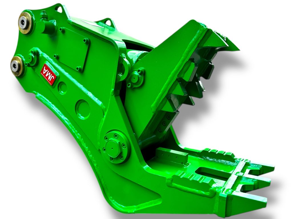 Hydraulic Concrete Pulverizer for 5 – 6.5 Tons Mini Excavator. 45mm Pins