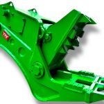 Hydraulic Concrete Pulverizer for 5 – 6.5 Tons Mini Excavator. 45mm Pins