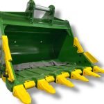 72″ Severe Duty Bucket for 29 – 48 Tons Excavators. 100mm Pins