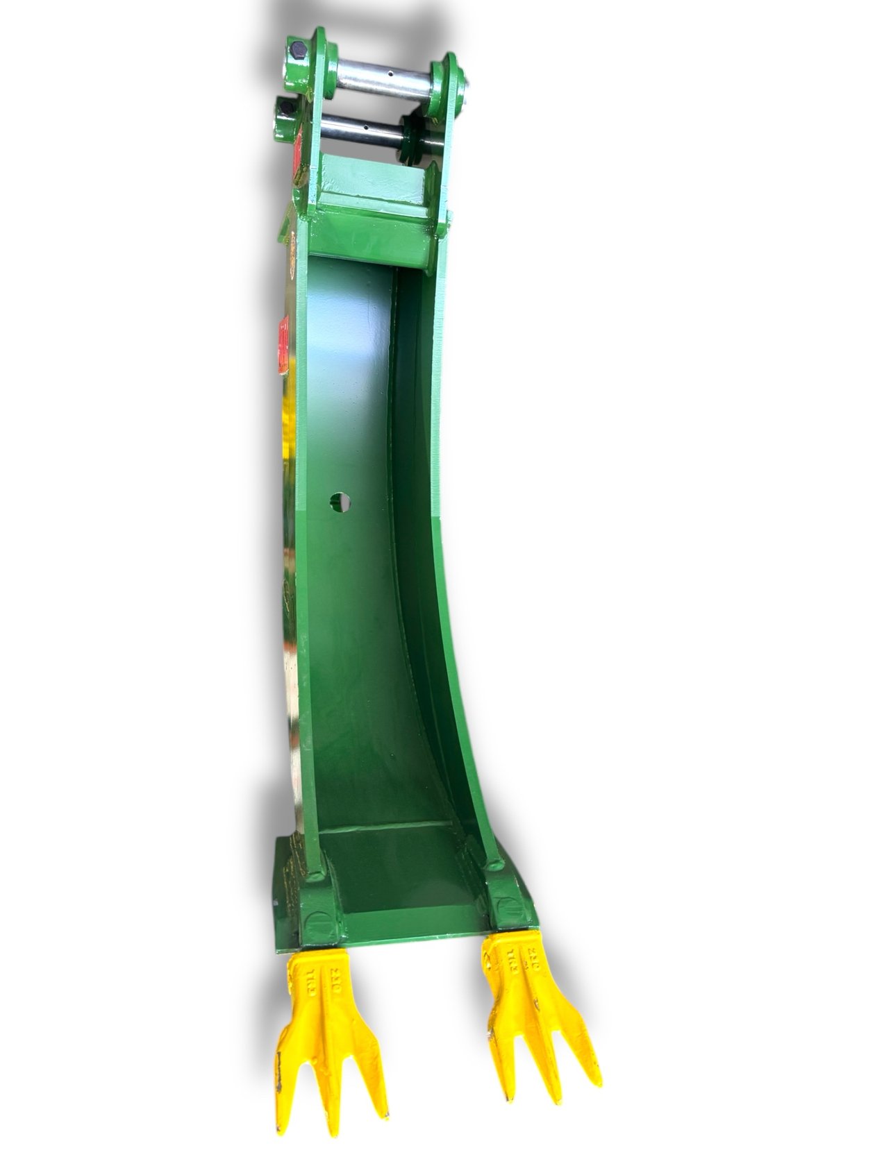 9″ Banana Bucket for 3 – 4.5 Tons Mini Excavators. 40mm Pins