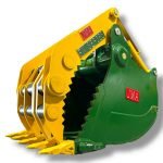 48″ Claw Bucket for 16 – 25 Tons Excavators. 80mm Pins