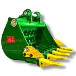 24″ Skeleton Bucket with Teeth For 3 – 4.5 Tons Mini Excavators. 40mm Pin
