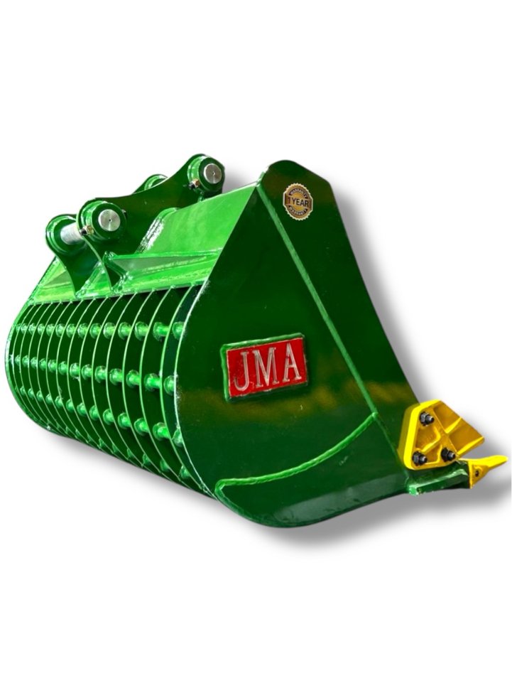 48″ Skeleton Bucket with Teeth for 7 – 10 Tons Excavators. 50mm Pins