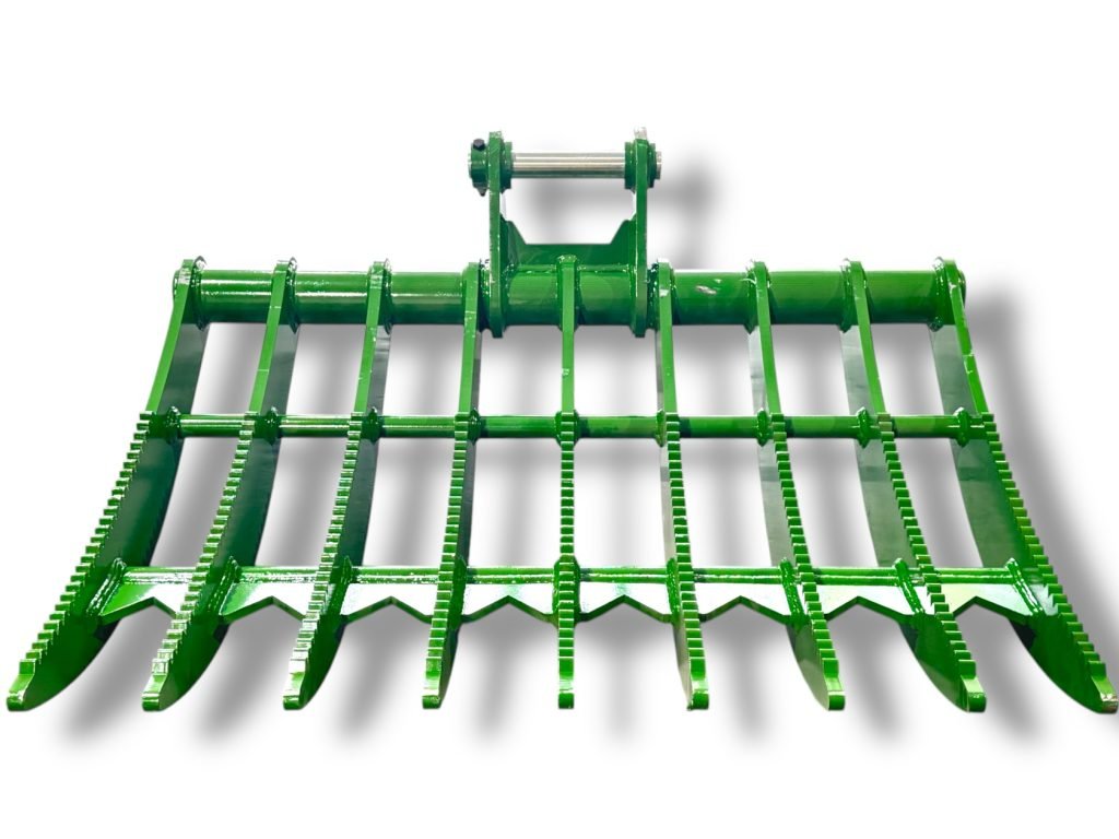54″ Root Rake for 7 – 10 Tons Excavators. 50mm Pins