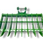 54″ Root Rake for 7 – 10 Tons Excavators. 50mm Pins