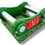 Bolt-On Head Plate for 15 to 18 tons Wheel & Plate Compactors | 70 mm pins