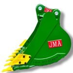 54″ Heavy Duty Digging Bucket for 16 – 18 Tons Excavators. 80mm Pins